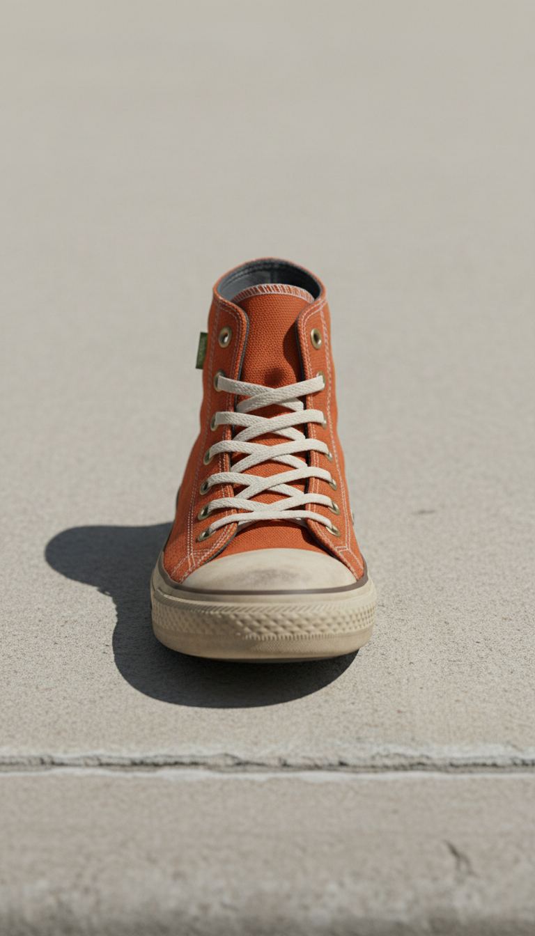 Leather Uppers Statement Sneaker